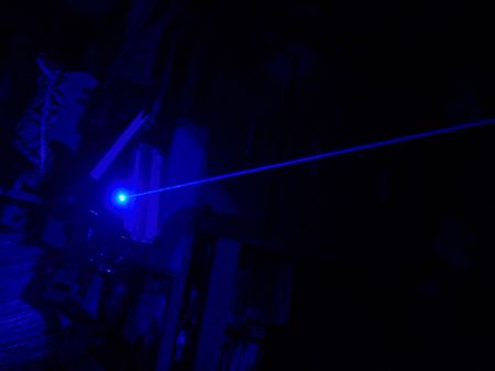 10mW レーザーポインター 青紫