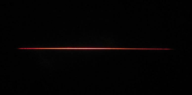 50mWのミニ赤色レーザー懐中電灯 赤色レーザーポインター 