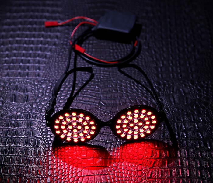 保護メガネ LED