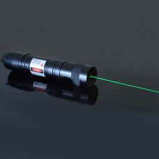 500mW 強力レーザーポインター 緑 ピント調整可能 グリーンレーザー懐中電灯 「充電器おまけ」