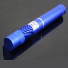 スーパーパワー青色レーザー懐中電灯　10000mwブルーレーザーポインター　16340電池で駆動　レッドドット花火　ブルー