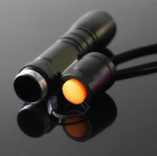 防水200mWレッドレーザー懐中電灯 赤色レーザーポインター アルミ製 焦点調整機能付き 点火可能 価格安い
